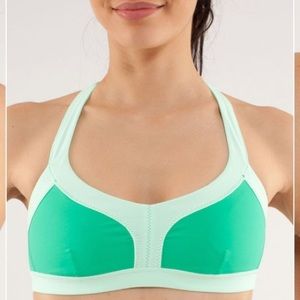 Lululemon Seafoam Sprint Sports Bra